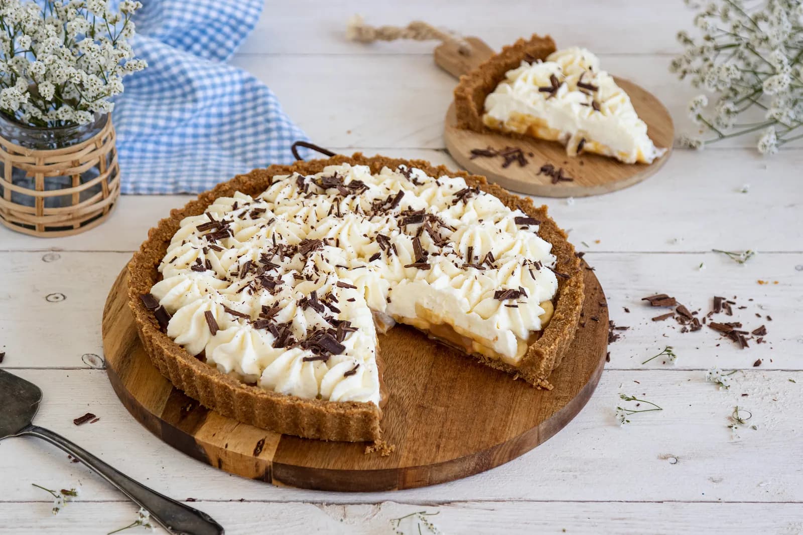 Banoffee manjar maní