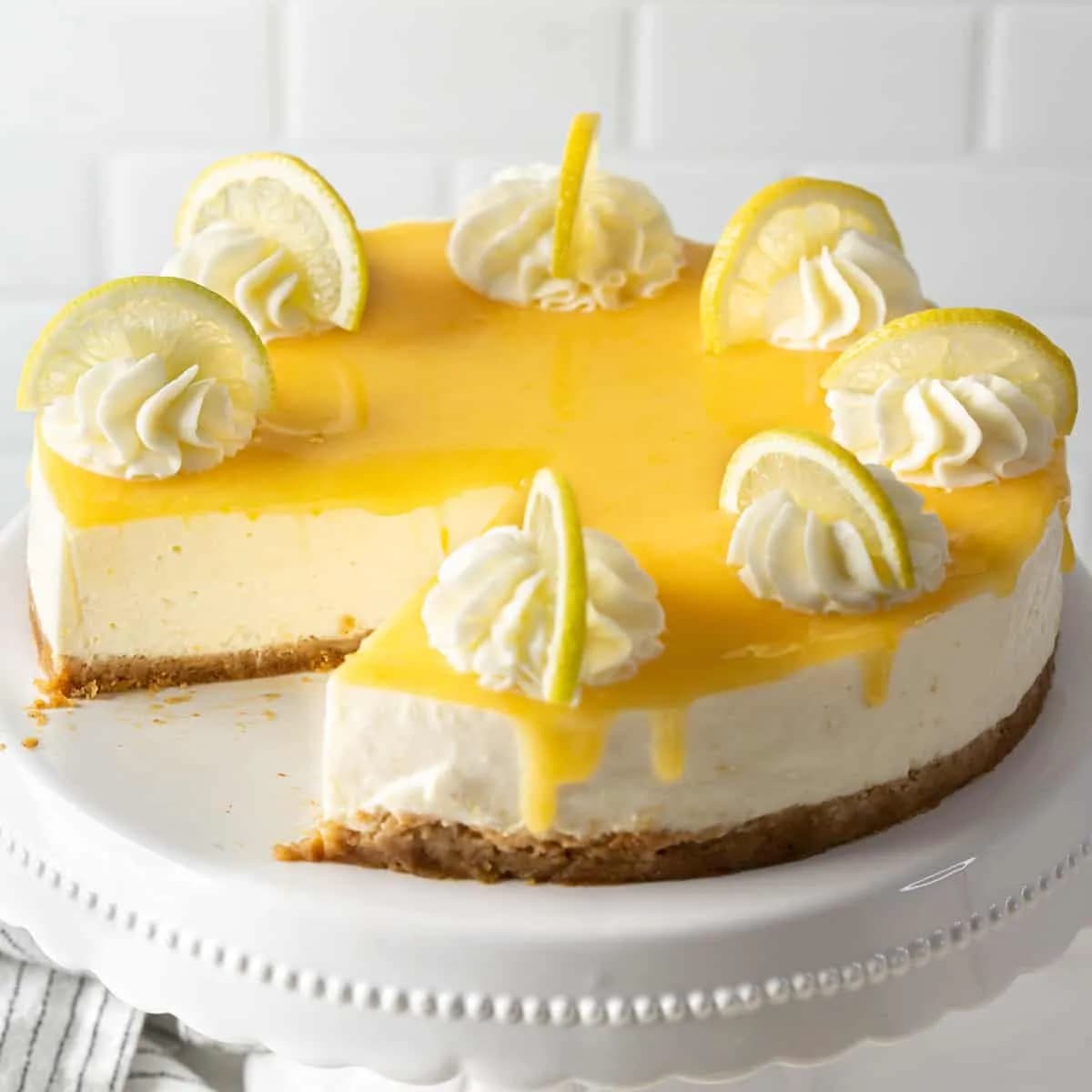 Cheesecake de limón